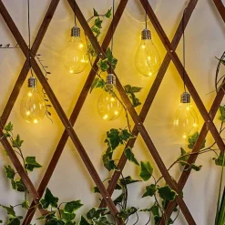 Set De Lampe Solaire Tiltil Led Acier Inoxydable, 5 Lumieres