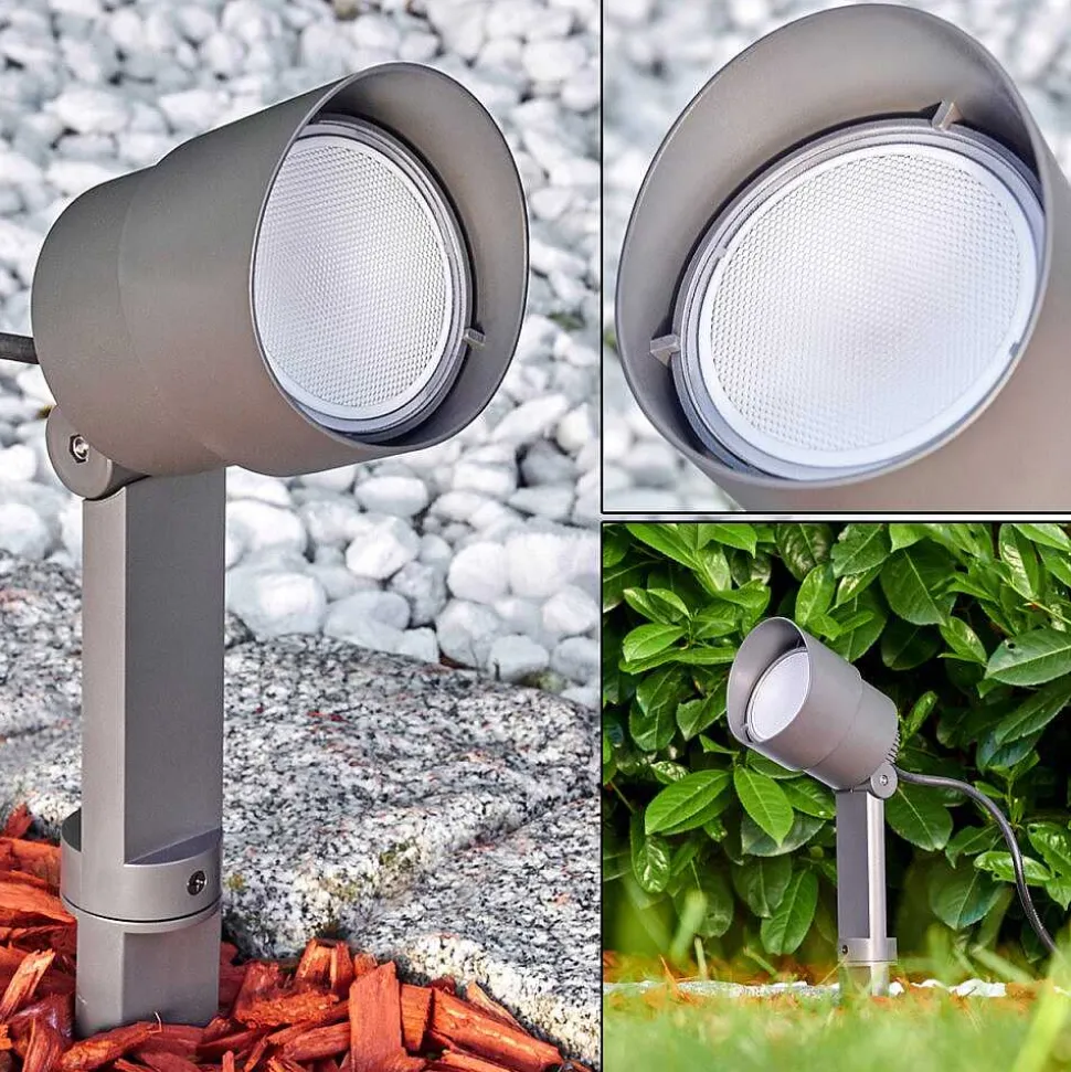 Spot De Jardin Apenrader Led Anthracite, 1 Lumiere