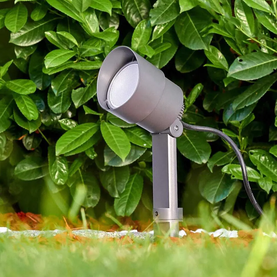 Spot De Jardin Apenrader Led Anthracite, 1 Lumiere