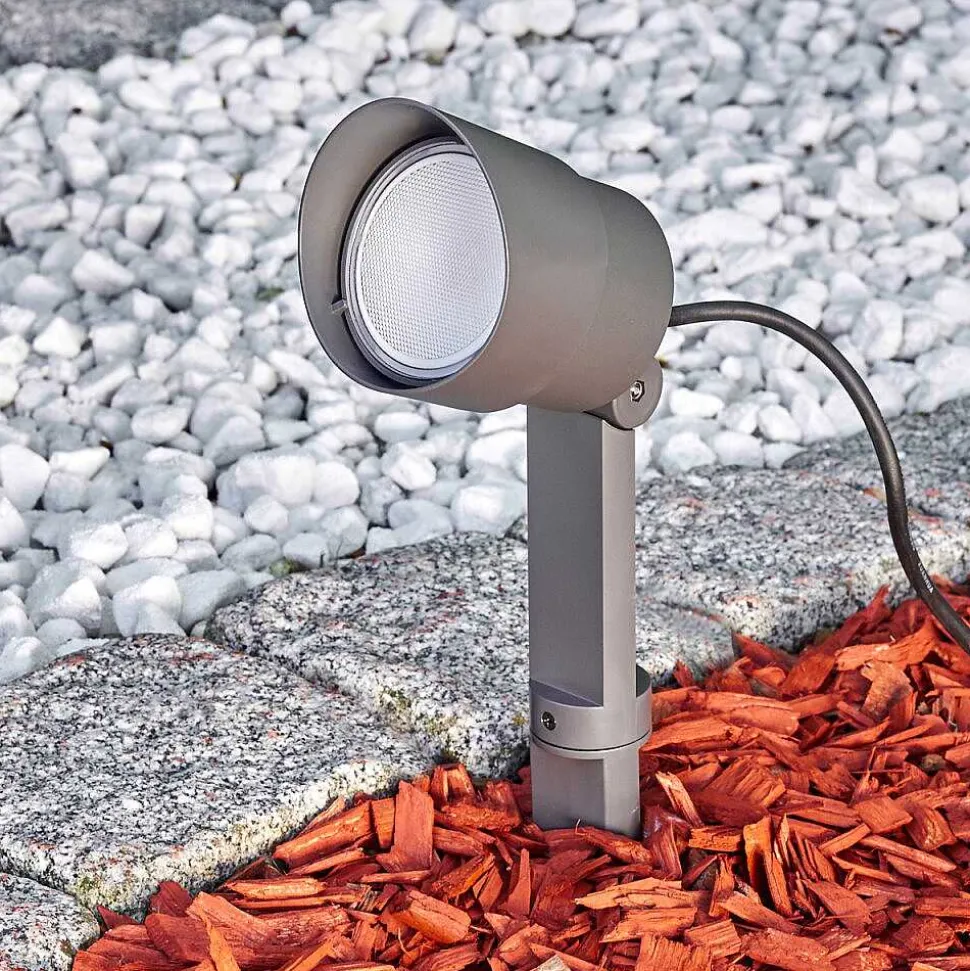 Spot De Jardin Apenrader Led Anthracite, 1 Lumiere