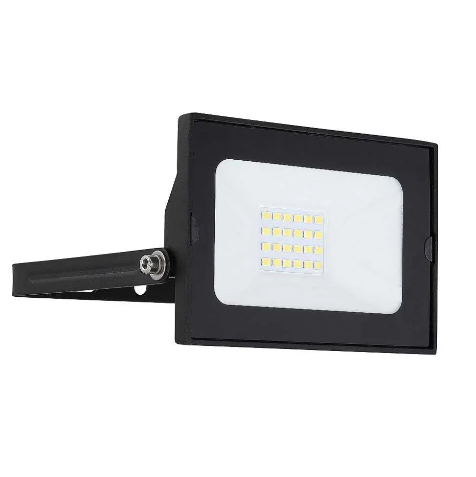 Spot De Jardin Globo Helga Led Noir, 1 Lumiere