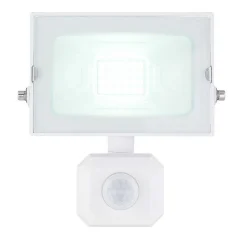 Spot De Jardin Globo Helga Led Blanc, 1 Lumiere, Detecteur De Mouvement