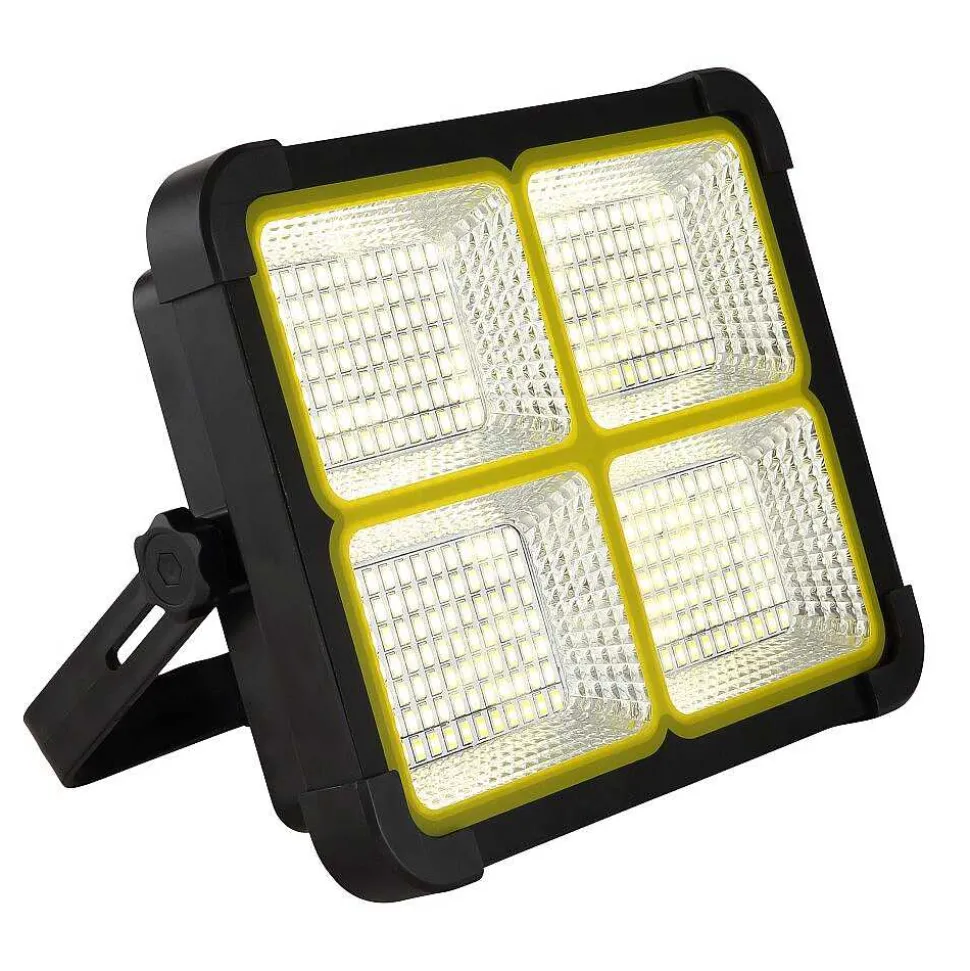 Spot De Jardin Globo Solar Led Noir, 1 Lumiere