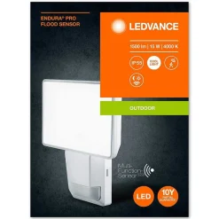Spot De Jardin Ledvance Endura® Blanc, 1 Lumiere, Detecteur De Mouvement