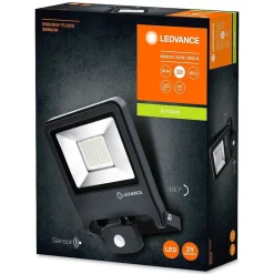 Spot De Jardin Ledvance Endura® Gris, 1 Lumiere, Detecteur De Mouvement