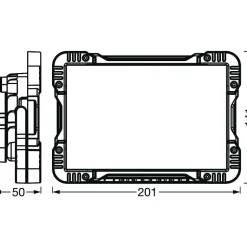 Spot De Jardin Ledvance Worklights Orange, 1 Lumiere