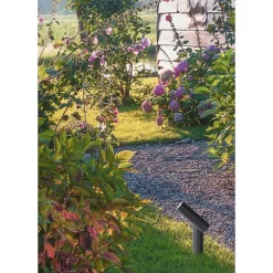 Spot De Jardin Lucide Tatum Led Anthracite, 1 Lumiere