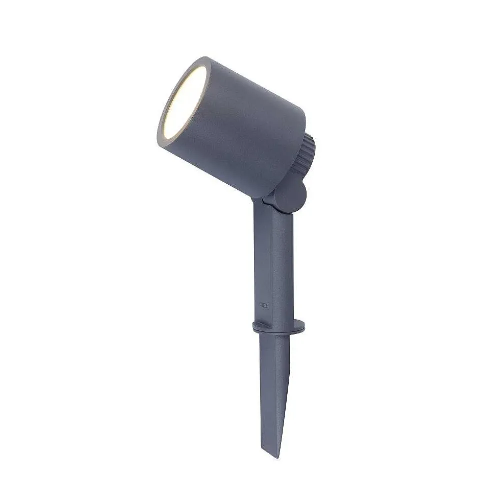 Spot De Jardin Lutec Explorer Led Anthracite, 1 Lumiere