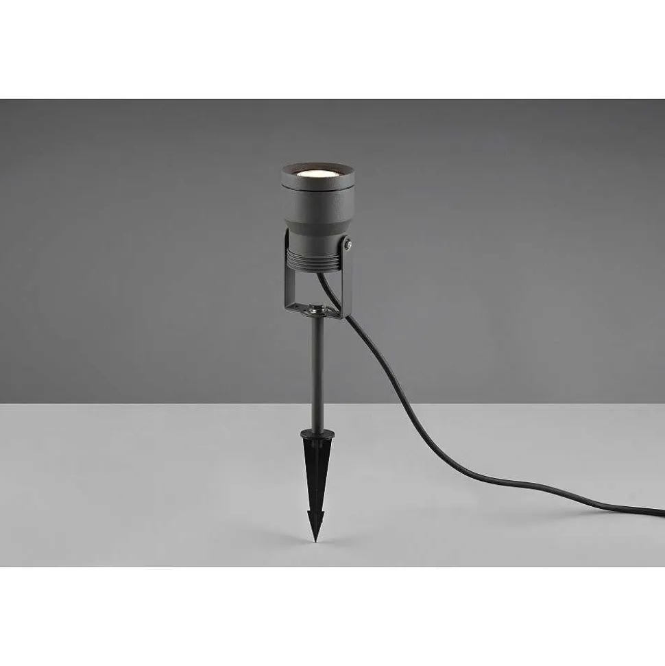 Spot De Jardin Trio Mareb Led Anthracite, 1 Lumiere