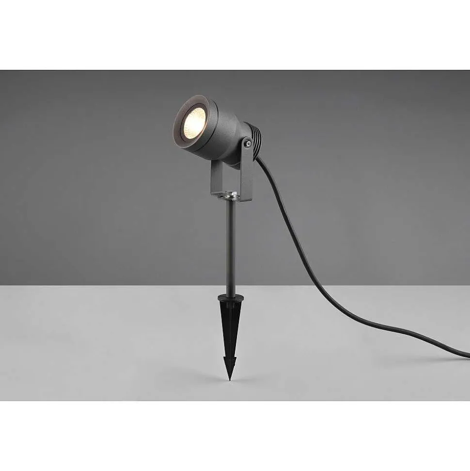 Spot De Jardin Trio Mareb Led Anthracite, 1 Lumiere