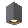 Spot De Plafond Lucide Delto Led Gris, 1 Lumiere