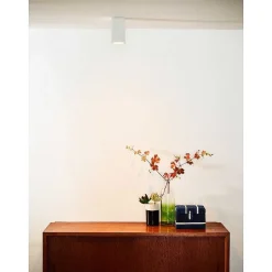 Spot De Plafond Lucide Delto Led Blanc, 1 Lumiere