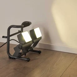 Spot D'Exterieur Dyndved Led Gris, 2 Lumieres