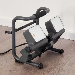 Spot D'Exterieur Dyndved Led Gris, 2 Lumieres