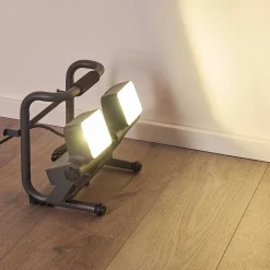 Spot D'Exterieur Dyndved Led Gris, 2 Lumieres