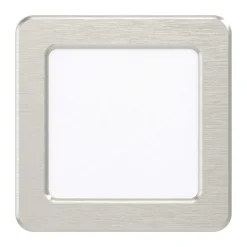 Spot Encastrable Eglo Fueva Led Nickel Mat, 1 Lumiere