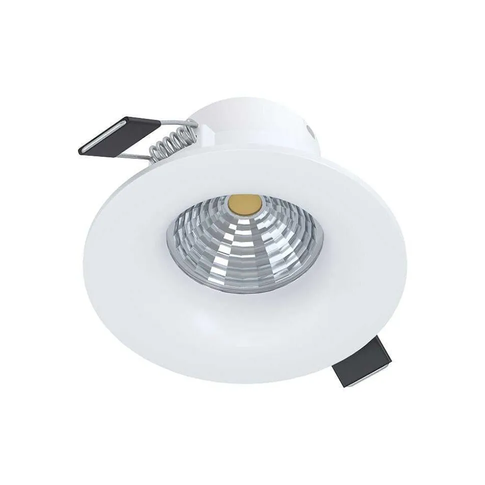 Spot Encastrable Eglo Saliceto Led Blanc, 1 Lumiere