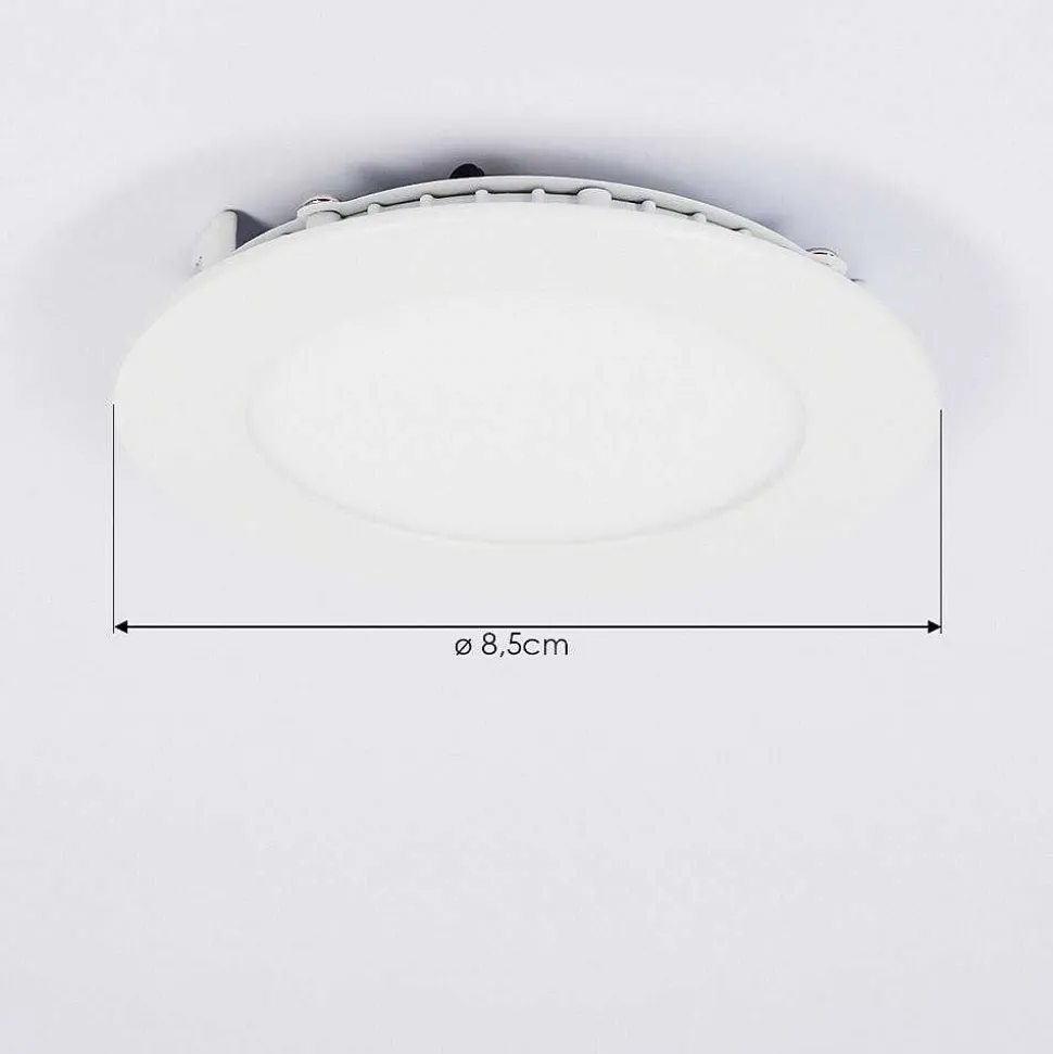 Spot Encastrable Finsrud Led Blanc, 1 Lumiere