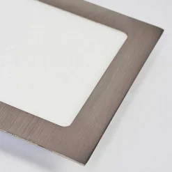 Spot Encastrable Finsrud Led Nickel Mat, 1 Lumiere