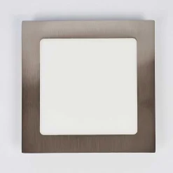 Spot Encastrable Finsrud Led Nickel Mat, 1 Lumiere
