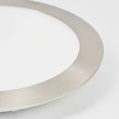 Spot Encastrable Finsrud Led Nickel Mat, 1 Lumiere