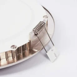 Spot Encastrable Finsrud Led Nickel Mat, 1 Lumiere, Telecommandes, Changeur De Couleurs