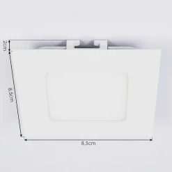 Spot Encastrable Finsrud Led Blanc, 1 Lumiere