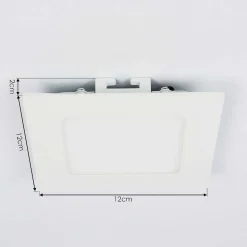 Spot Encastrable Finsrud Led Blanc, 1 Lumiere