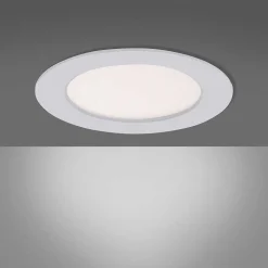 Spot Encastrable Leuchten Direkt Oskar Led Blanc, 1 Lumiere