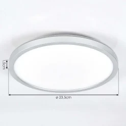 Spot Encastrable Pawcatuck Led Chrome, Blanc, 1 Lumiere