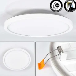 Spot Encastrable Pawcatuck Led Blanc, 1 Lumiere