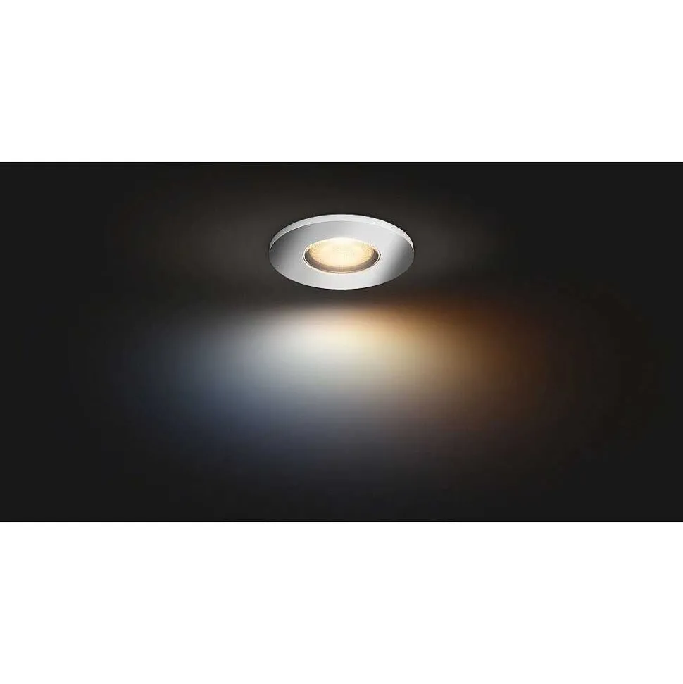 Spot Encastrable Philips Hue Adore Led Aluminium, 1 Lumiere, Telecommandes