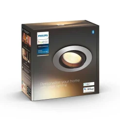 Spot Encastrable Philips Hue Milliskin Led Aluminium, 1 Lumiere