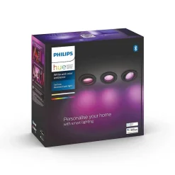 Spot Encastrable Philips Hue Centura Led Blanc, 3 Lumieres