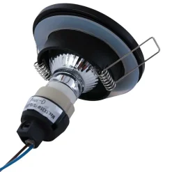 Spot Encastrable Steinhauer Pelite Noir, 1 Lumiere