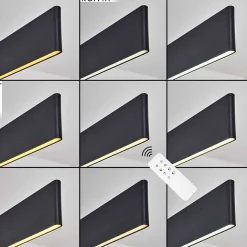 Suspension Aduard Led Anthracite, 2 Lumieres