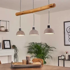 Suspension Ambri Nickel Mat, 3 Lumieres