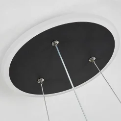 Suspension Areja Led Noir, Blanc, 1 Lumiere