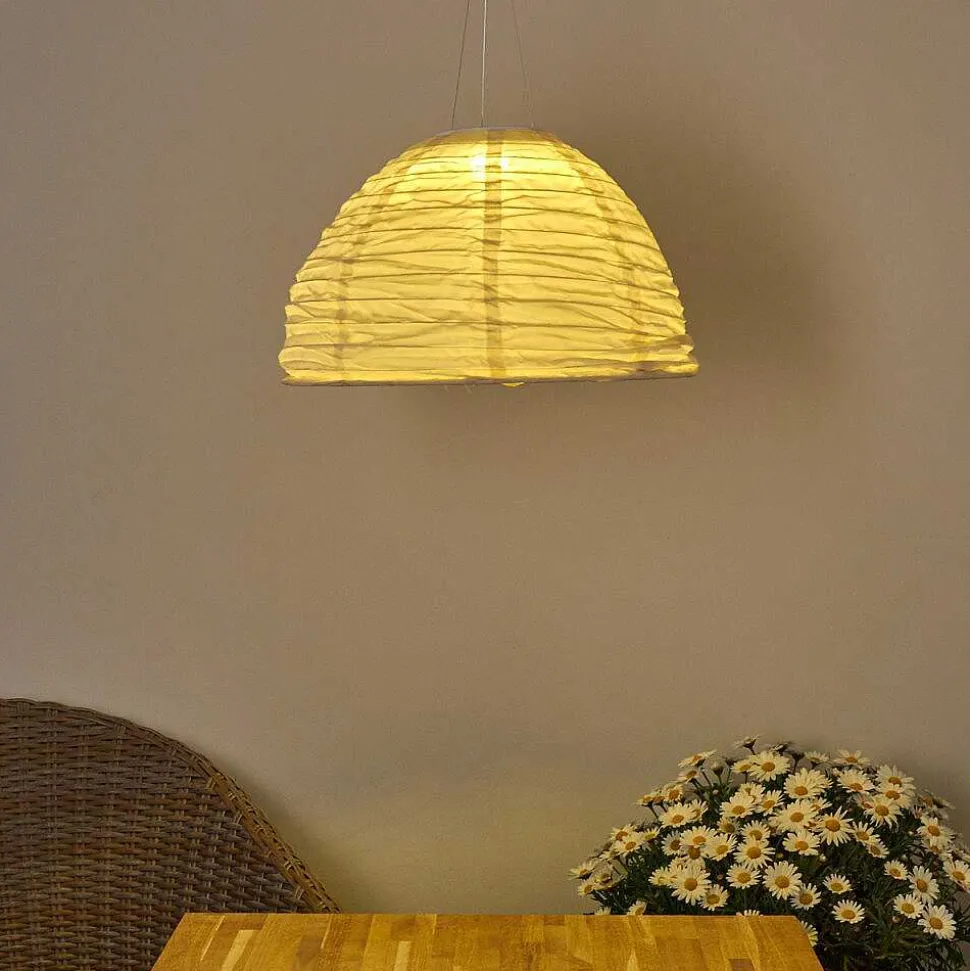 Suspension Augusta Led Creme, 1 Lumiere