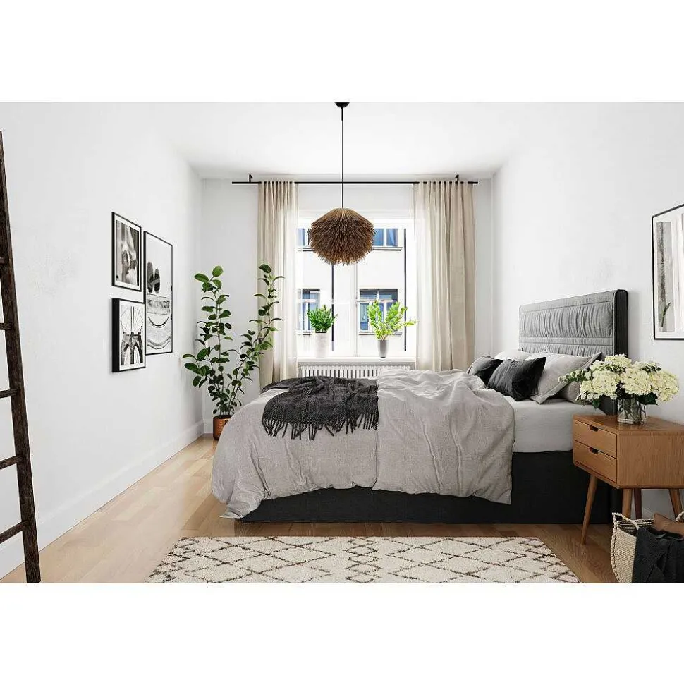 Suspension By Rydens Bali Noir, 1 Lumiere