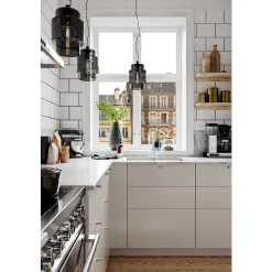 Suspension By Rydens Ebbot Noir, 1 Lumiere