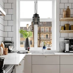 Suspension By Rydens Ebbot Noir, 1 Lumiere