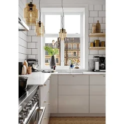 Suspension By Rydens Ebbot Noir, 1 Lumiere