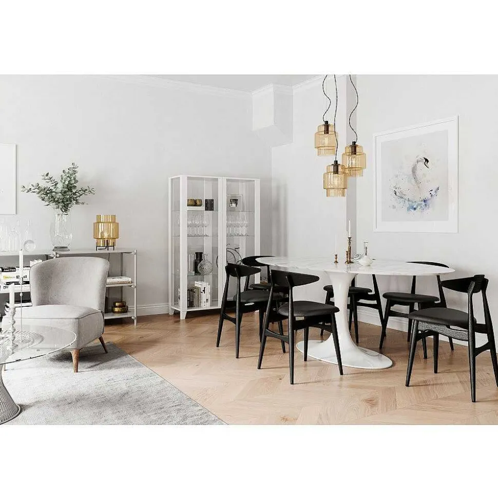 Suspension By Rydens Ebbot Noir, 3 Lumieres