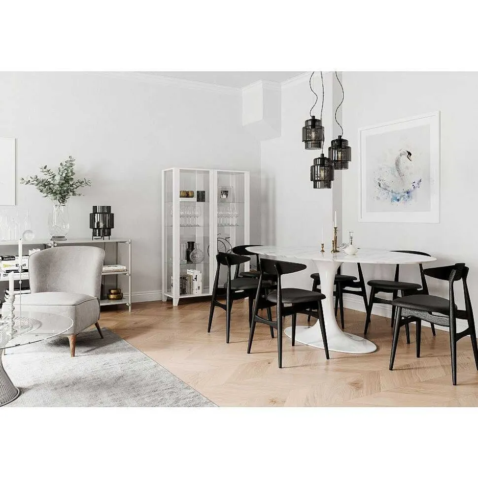 Suspension By Rydens Ebbot Noir, 3 Lumieres