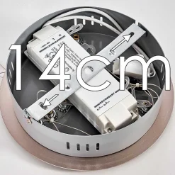 Suspension Canisteo Led Nickel Mat, 3 Lumieres