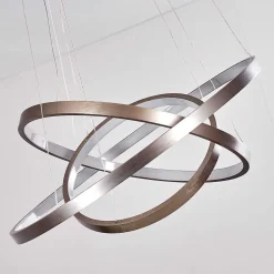 Suspension Canisteo Led Nickel Mat, 3 Lumieres