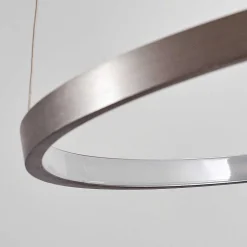 Suspension Canisteo Led Nickel Mat, 3 Lumieres