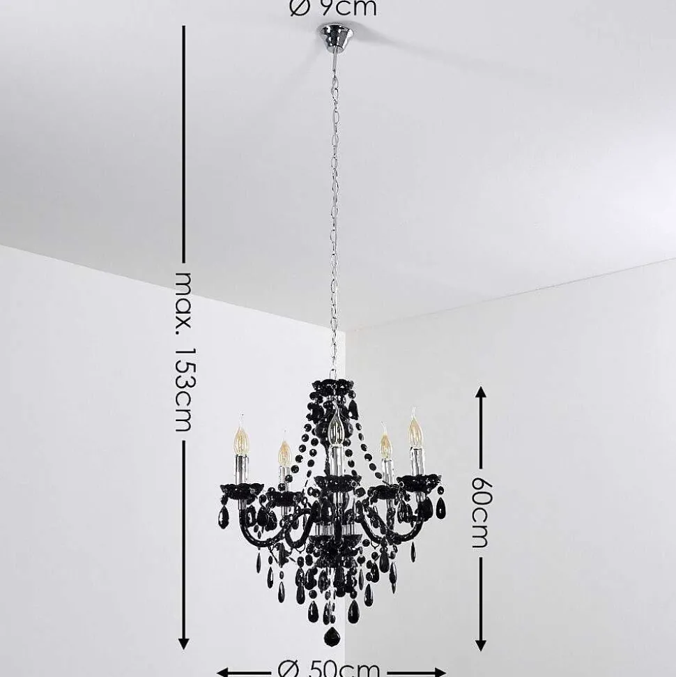 Suspension Chrome, 5 Lumieres