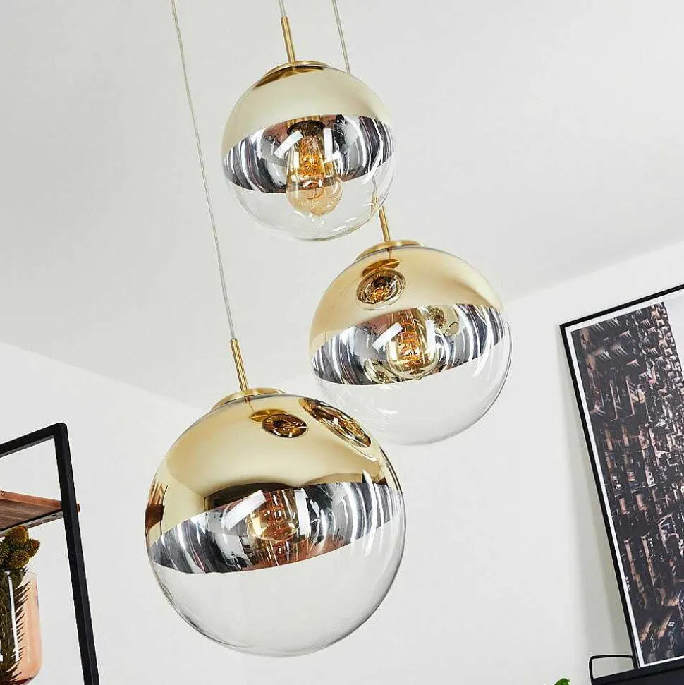 Suspension Degevos Or, 3 Lumieres